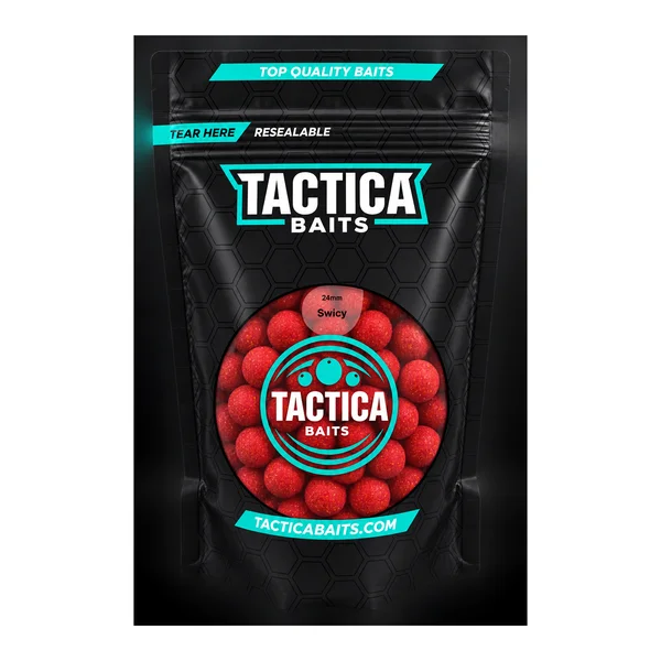 Tactica Baits Swicy Boilies 15mm 1kg bolsa de boilies Tactica Baits Swicy Boilies 15mm 1kg bolsa de boilies