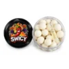 Tactica Baits Swicy Pop-Up Fluor Blanco Pop-Ups Abiertos Con Booster