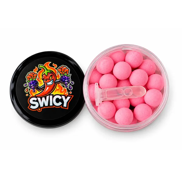 Tactica Baits Swicy Pop-up Washed Out Pink pop-ups abiertos con booster