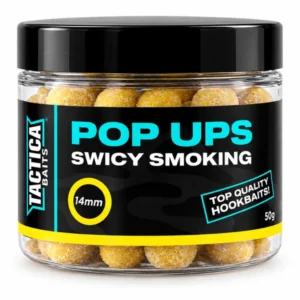 Tactica Baits Swicy Smoking Pop-up Amarillo bote de smoking pop-ups