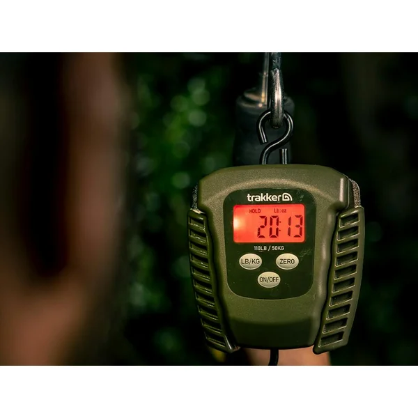 Trakker T1 Digital Scales 110lb trasera Trakker T1 Digital Scales 110lb trasera